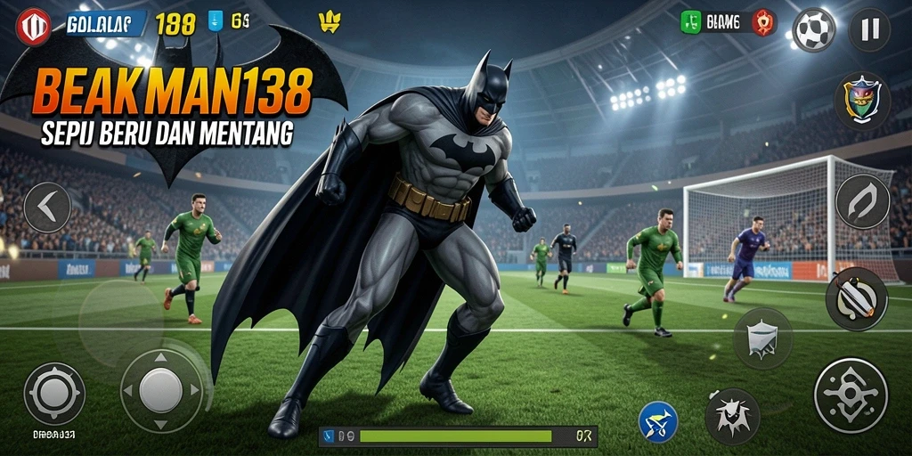 Tampilan seru dalam permainan sepak bola di BATMAN138.