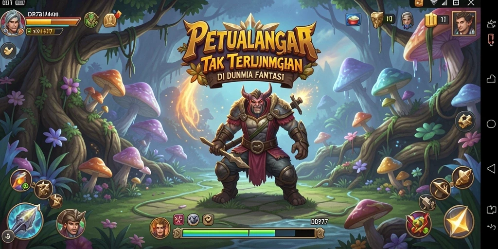 Tampilan permainan IDR77 menampilkan grafik yang menawan dan aksi menegangkan.