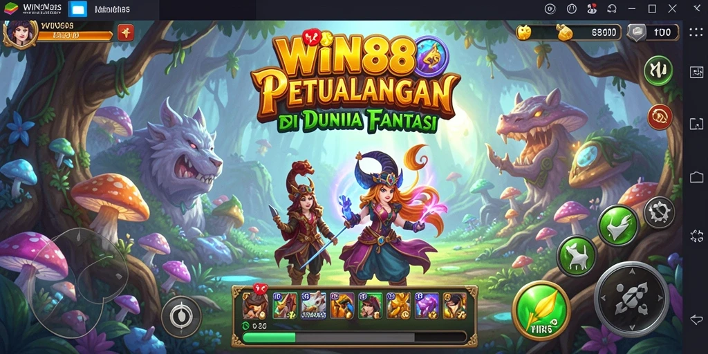 Screenshot dari gameplay <strong>WIN88</strong> yang menampilkan petualangan mendebarkan.